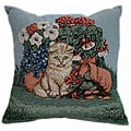 Sad Kitty Tapestry Throw Pillows (Set of 2)