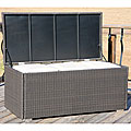 All-weather Wicker Storage Trunk