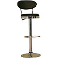 Ray Black Adjustable Barstool