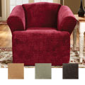 Stretch Royal Diamond T-cushion Chair Slipcover