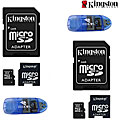 Kingston 8GB Micro SDHC with Dual SD Adapters (Set of 2)
