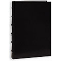 Accommodating guide on leather hair flowers Pioneer Sewn European Bonded Black Leather Bookbound Bi-directional Memo Albums (Pack of 2)