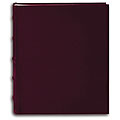 Pioneer Sewn European Bonded Burgundy Leather Bookbound Bi-directional Memo Albums (Pack of 2)
