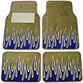 Advice blog on Blue rug Size Tan with Blue Flames Car/ Truck Floor Mat Set