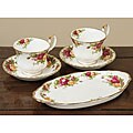 Compelling hints on Royal doulton china Royal Albert Old Country Roses 9-piece Teaware Set