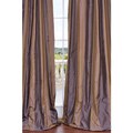 Signature Stripe Faux Silk Taffeta 108-inch Curtain Panel