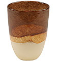 Creme Brulee Large Glass Vase