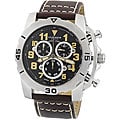 Akribos XXIV Men's Swiss Quartz Chronograph Strap Watch