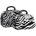 Luca Vergani Zebra 2-piece Cosmetic Case Set