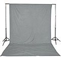 Lumiere L.A. 10x20-foot Grey Muslin Backdrop