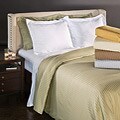 Egyptian Cotton 1500 Thread Count Striped Duvet Cover Set