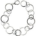 Silvertone Monde Chain Bracelet