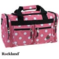 Rockland Bel-Air Pink Dot 19-inch Carry-On Tote / Duffel Bag