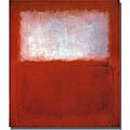 Award winning websites on mark Rothko Subway painting Mark Rothko, 'White over Red' Unframed Stretched-canvas Art