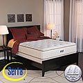 Serta Alleene Plush California King-size Mattress and Box Spring Set