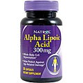 Natrol Alpha Lipoic Acid 300mg Pills (Pack of 3 50-count Bottles)