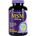 Natrol MSM 1000mg Pills (Pack of 2 180-count Bottles)