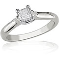 14k Gold 1/4ct TDW IGL Certified Diamond Ring (G-H, I1-I2)
