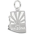 Sterling Silver Arizona Charm