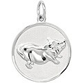Sterling Silver Pig Charm