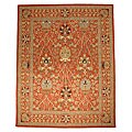 Rust/ Ivory Rug (8' x 10')