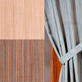 Dania Stripe Faux Silk Curtain Panel