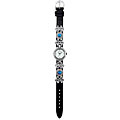 Pedre Women's Antique Silvertone Strap Watch