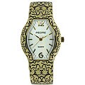Pedre Women's Antique Goldtone Bangle Watch