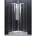 DreamLine Sector 30-3/4 inches x 72-7/8 inches Sliding Shower Enclosure