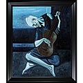 Complementing articles on picasso Auction Results Pablo Picasso 'The Old Guitarist' Canvas Art