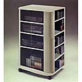 Audio Rack with Media Storage