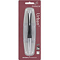 Parker 'Urban' Black-barrel Black Ink Ballpoint Pen