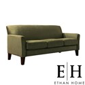 ETHAN HOME Uptown Sage Microfiber Suede Modern Sofa