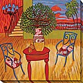 Cecile Broz 'Peaceful Retreat III' Oversized Canvas Art