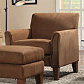 Uptown Collection Mocha Microfiber Chair