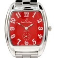 Paul du Pree Men's Red Dial Dress Watch