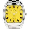 Paul du Pree Men's Yellow Dial Dress Watch