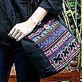 Cotton 'Tribal Tradition' Handbag (Thailand)