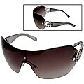 Giorgio Armani 475/S Women's Rhodium/ Silver Wrap Sunglasses