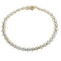 10k Yellow Gold 1ct TDW Diamond Bracelet (J-K, I2)
