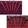 Wooden Chopsticks and Rests (Set of 6)