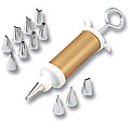 Stainless Steel and Plastic 12-piece Icing Set