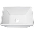 DeNovo Modern Square Porcelain Vessel Sink