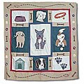 Fido Shower Curtain