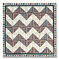 Peasant Log Cabin Shower Curtain