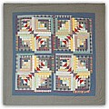 Wild Goose Log Cabin Shower Curtain