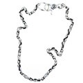 Review for al fakher shisha flavour Kate 'n Al Oxidized Silver Droplet Wallet Chain