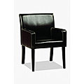 Jovita Bi-cast Leather Chair Black