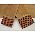 Sherry Kline Modern Checks 3-piece Decorative Towels
