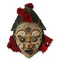 Wood 'River Goddess' Mask (Ghana)